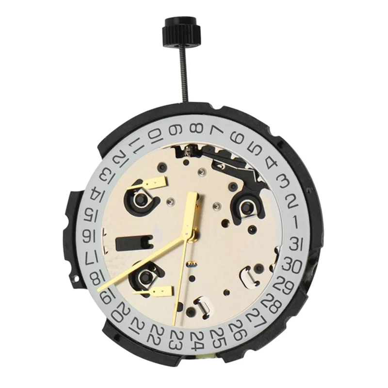 Replace G10.212 Watch Movement for ETA G10.212 Quartz Movement 6 Pin Date At 4 with Stem& No Battery Watch Repair Parts