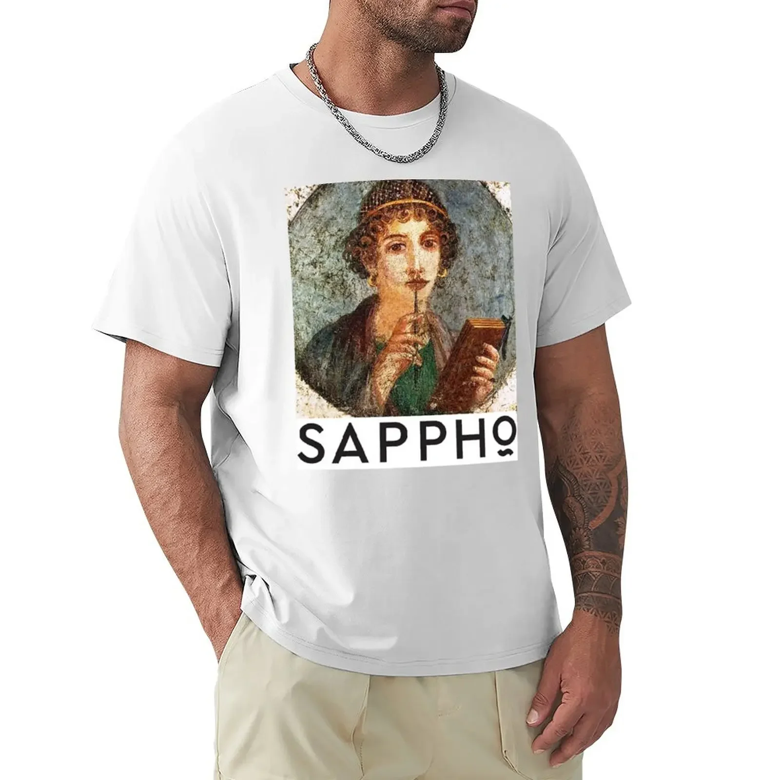 SAPPHO T-Shirt summer tops tops Blouse fitted t shirts for men