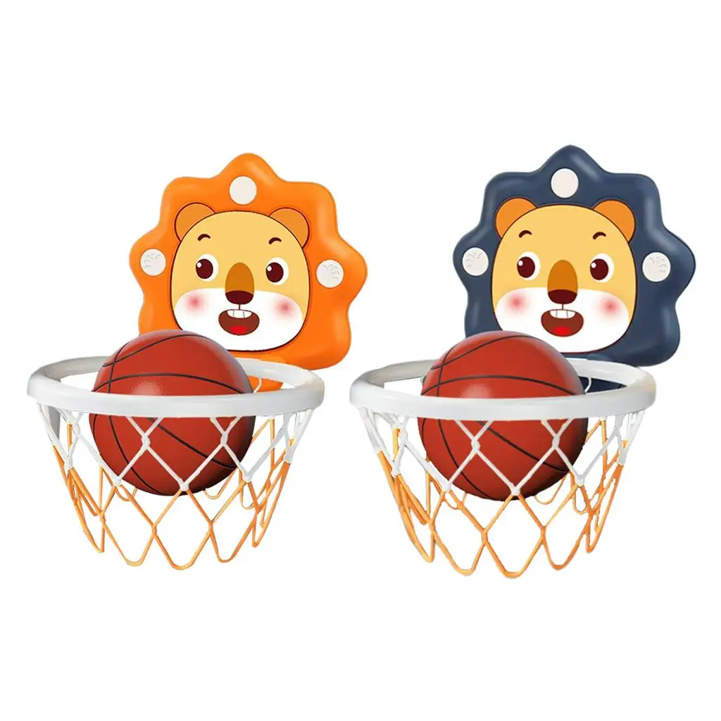 

Indoor Mini Basketball Hoop Set Wall Mount for Boys Girls 5-12 Year Old