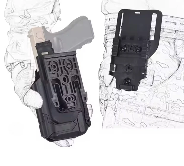 Right Hand Tactical Holster Universal Hunting Holder Use with X300U-A Flashlight For SIG SAUER WALTHER