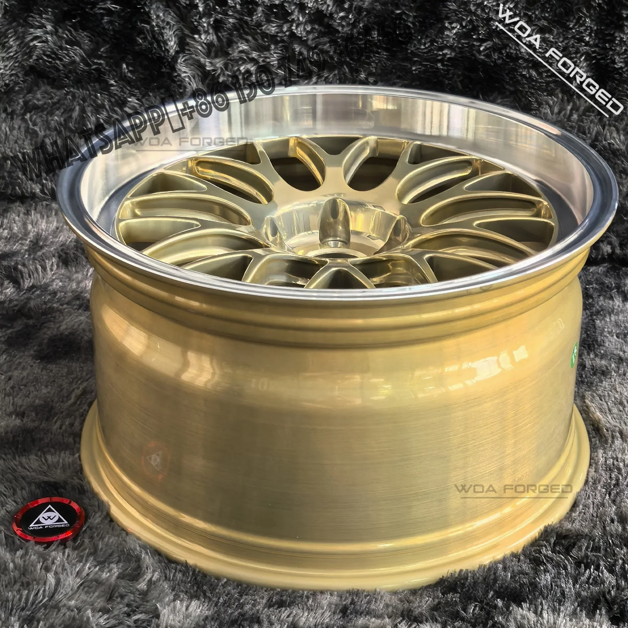 

New LM LMR Gold Deep Lips and Big Toss Forged Car Wheels Aluminum Customized GT M2 F80 M3 M4 F30 G80 330i M340i for BS HR