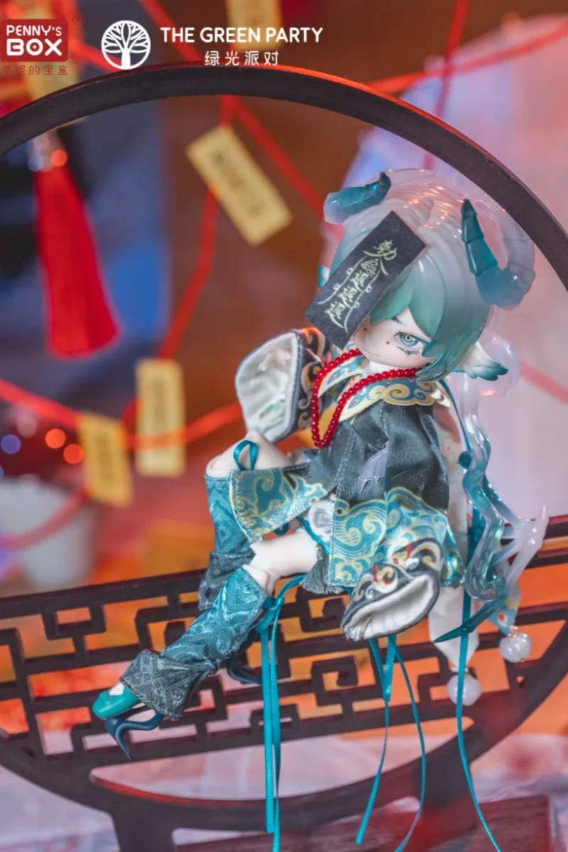 

В наличии Новая Penny Box X The Green Party Cool Limited Edition Модель имбирного соуса Кукла для девочек Игрушка ручной работы Настольный изысканный подарок