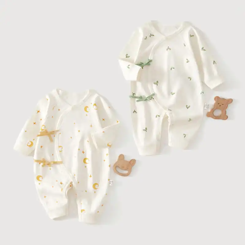 ZOETOPKID Romper Infant Long Sleeved Bodysuit Clothes Soft Pure Cotton Newborn Jumpsuit Boys Girls Kids Onesie Pajamas Outfits - view 6
