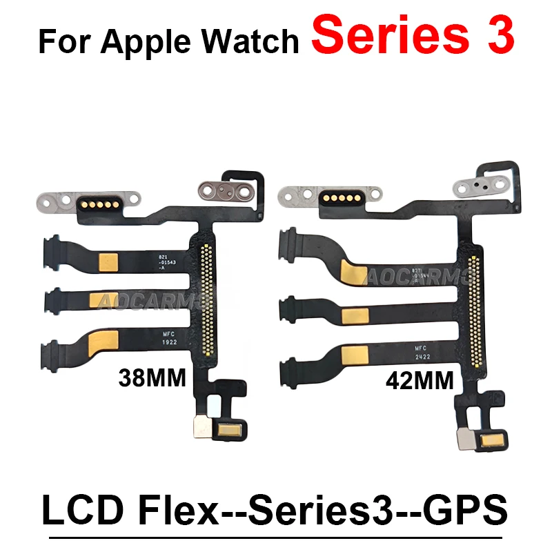 LCD Screen Flex Cable Repair Parts For Apple Watch Series 1 2 3 4 5 6 7 8 Series5 Series 7 38mm 42mm 40mm 44mm 41mm 45mm