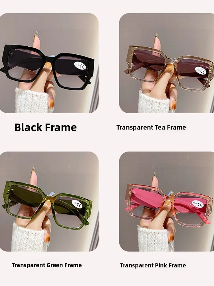 

Faionable Wide Leg Reading Glasses Large Frame Personali Reading Looks Younger Distance Vision Old Faioned Glasses