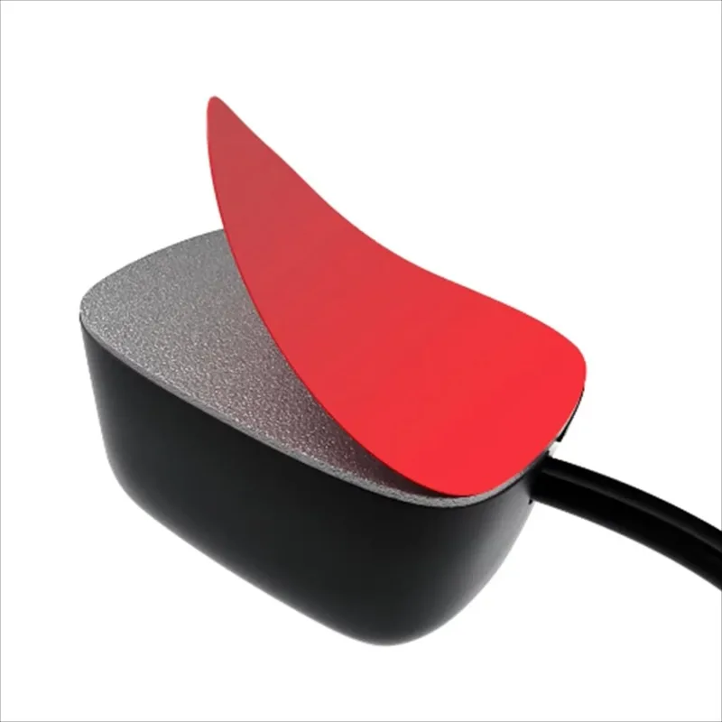 Interruptor Universal para Auto con Cable de 60cm/100cm, DC 12V, Tipo Adhesivo, Mini Botón para Luces Antiniebla, Luces de Conducción, Luces de Anillo de Neón