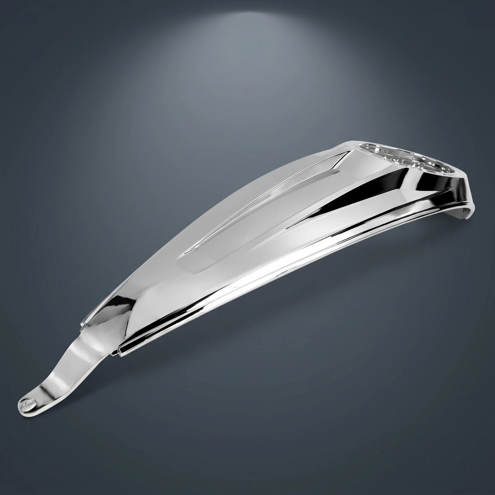 Fuel Tank Trim Panel Lightweight Motorcycle Tank Console Trim Long-Lasting Slim for Garage Builds