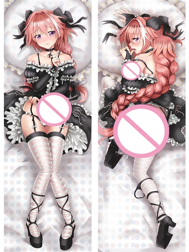 Astolfo Rider Fate/apocrypha Dakimakura Anime Hugging Body Pillow Case 2 Side Print Soft Custom Throw Soft Pillowcase Otaku Gift