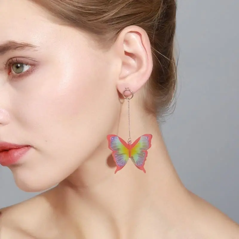 

Durable Epoxy Resin Molds Keychain Pendant Mold Butterfly Shaped for Jewelry