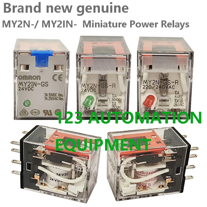 

10 шт. оригинальные новые миниатюрные силовые реле Omron MY2IN-GS D2-GS MY2IN-GS-R D2-GS-R MY2N-GS D2-GS MY2N-GS-R CR-GS-R D2-GS-R