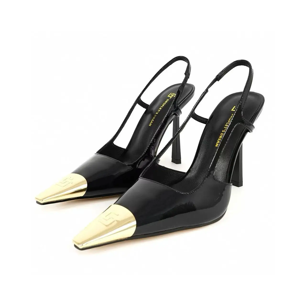 

Новые летние туфли 2026 года на высоком каблуке с французским тонким каблуком и заостренным носком, босоножки, женская обувь телесного цвета