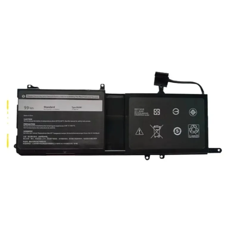 3950mah 9njm1 for dell alienware 15 r3 17 r4/r5 p31e p69f laptop battery