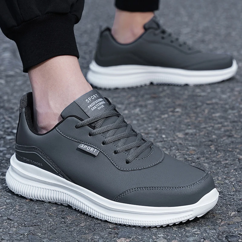 

YRZL Мужская спортивная обувь для бега, повседневная прогулочная обувь, сетчатые дышащие кроссовки, удобная вулканизированная обувь, тренировочная обувь, мужские кроссовки