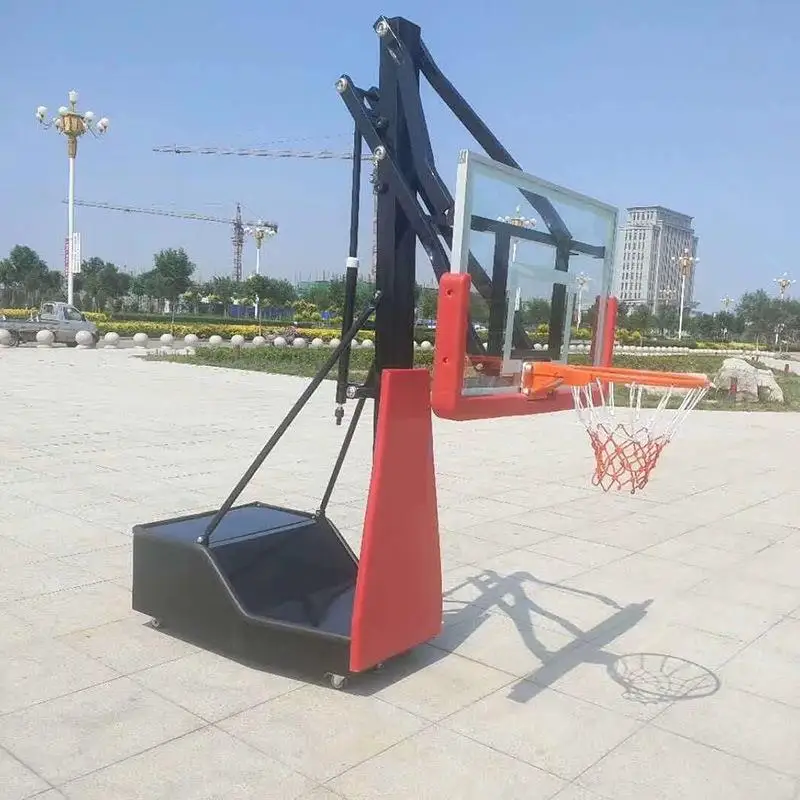 movable child  basketball stand Outdoor professional adult dunk buried hoop