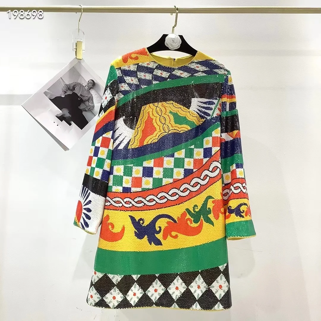 

wd0390 Fashion women's dress 2024 Popular European Design party style women's Clothing