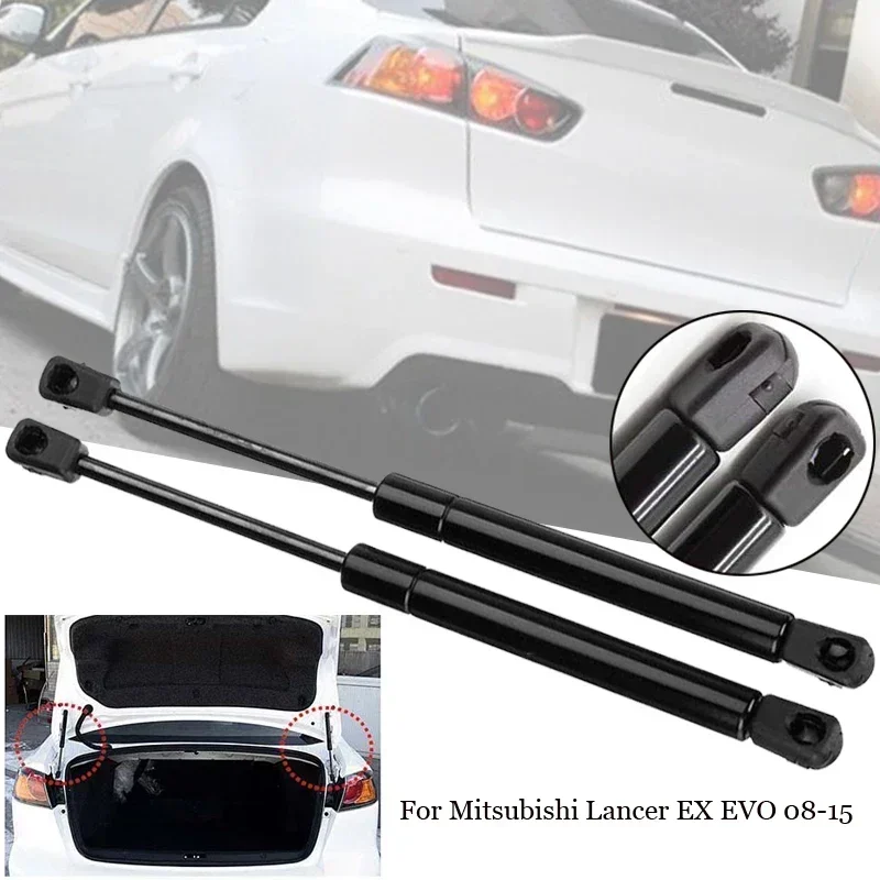 2pcs Car Tailgate Rear Trunk Lift Struts For For Lancer EX EVOs 2008-2015 Tailgate Boot Shock Lift Strut Support Bar