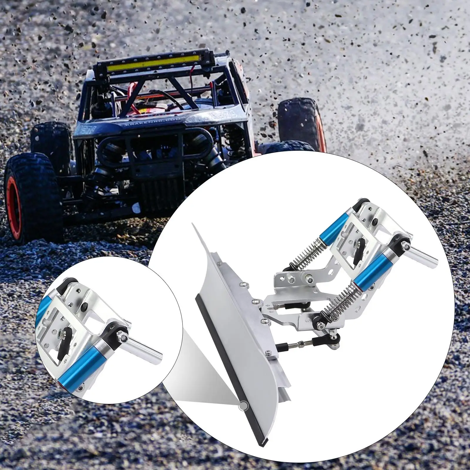 

Замена снегоочистителя 1/10 RC Car Blade для SCX10 II 90046, замена гусеничного автомобиля