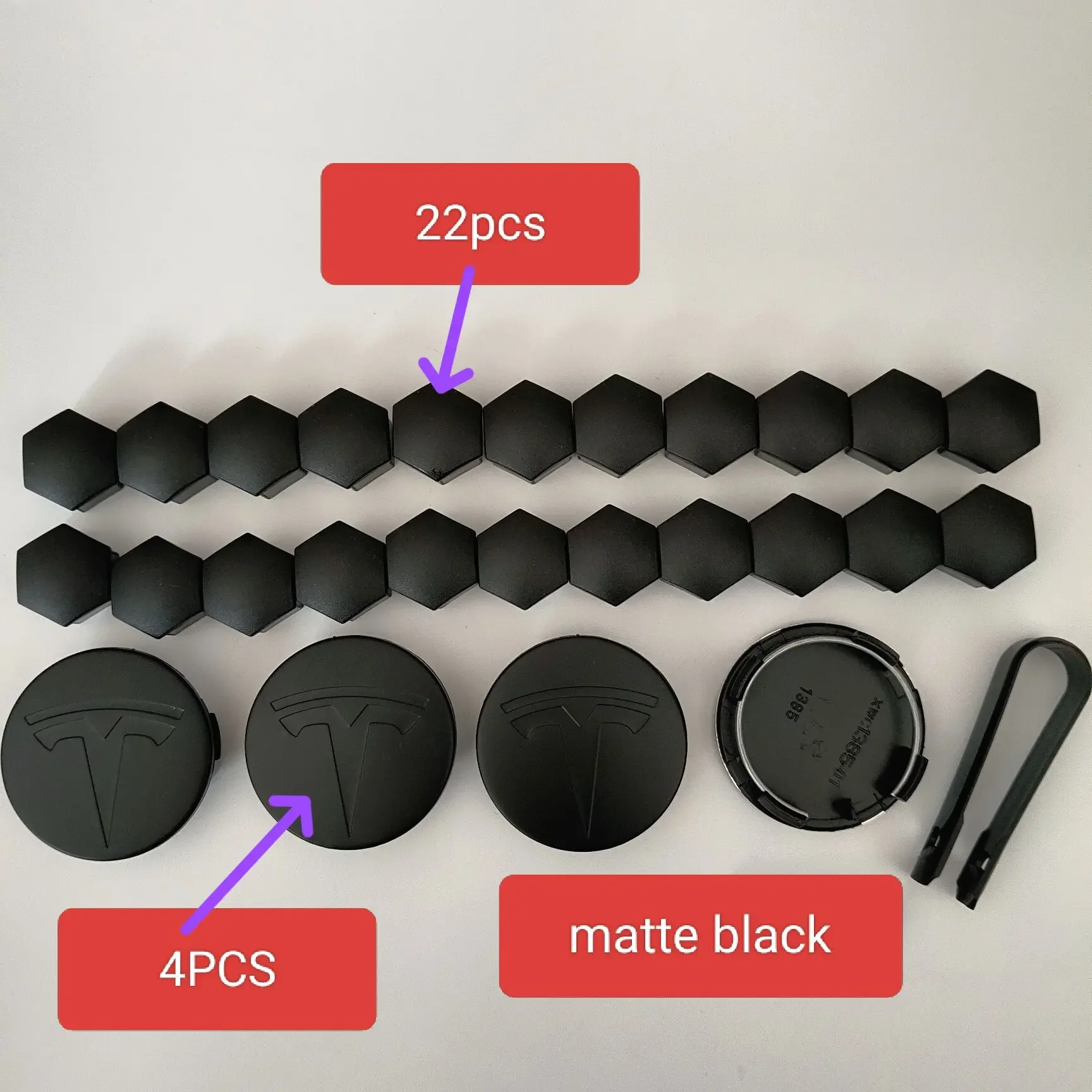 25 Matte black