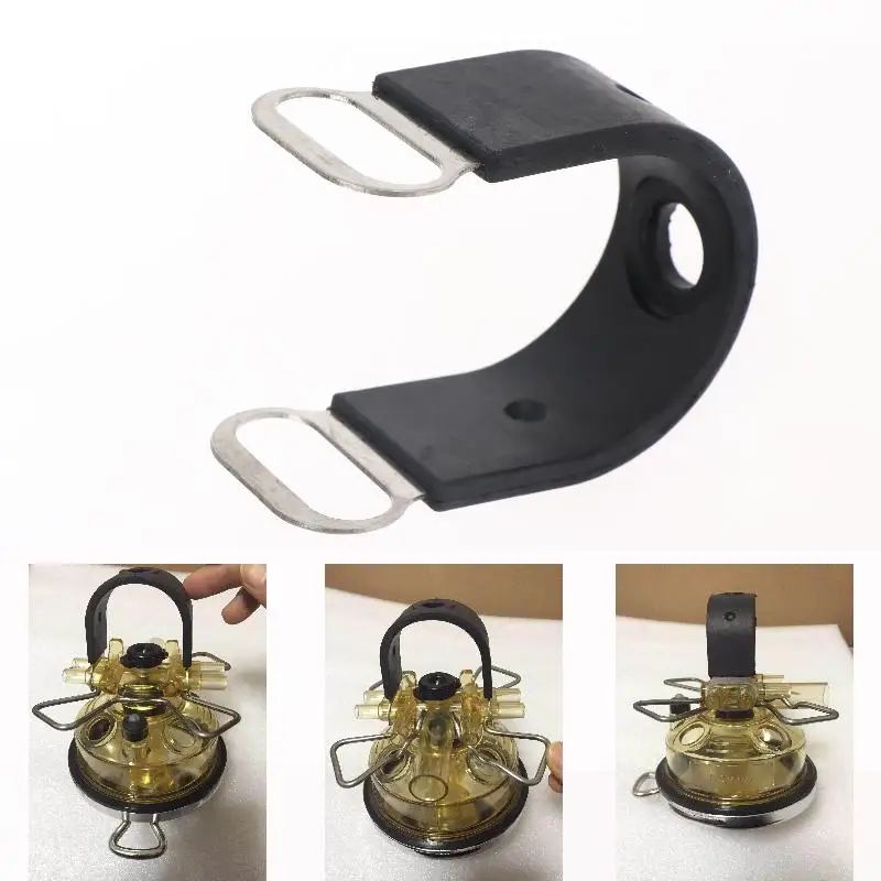 

Universal Stainless Steel Cable Rubber Cushioned Clamp Milking Cluster Cup Remover Handle For Dairy Cow Milking Spare Parts