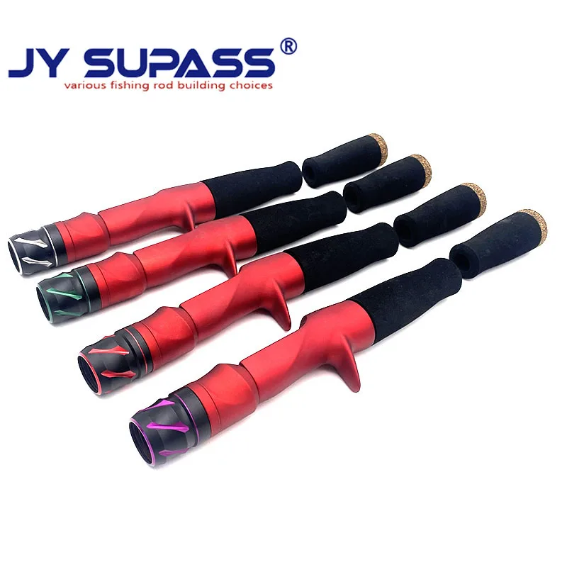 JY SUPASS TCS fishing rod building kit casting reel seat Reel Seat Locking Nut eva grip Use To DIY Fish Rod Building and Repair