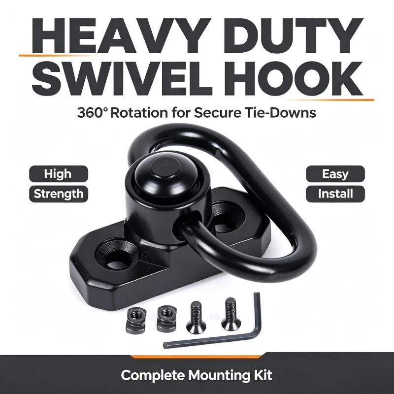 Outdoor Wargame Assembly ModAdapterForWargameSlingSetup Floating‑Cup QD Sling Universal Mount