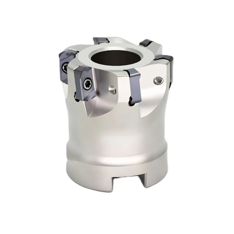 EXN03R CNC Fast Feed Face Milling Cutter Double-sided CNC Cutter Head untuk Sisipan LNMU0303