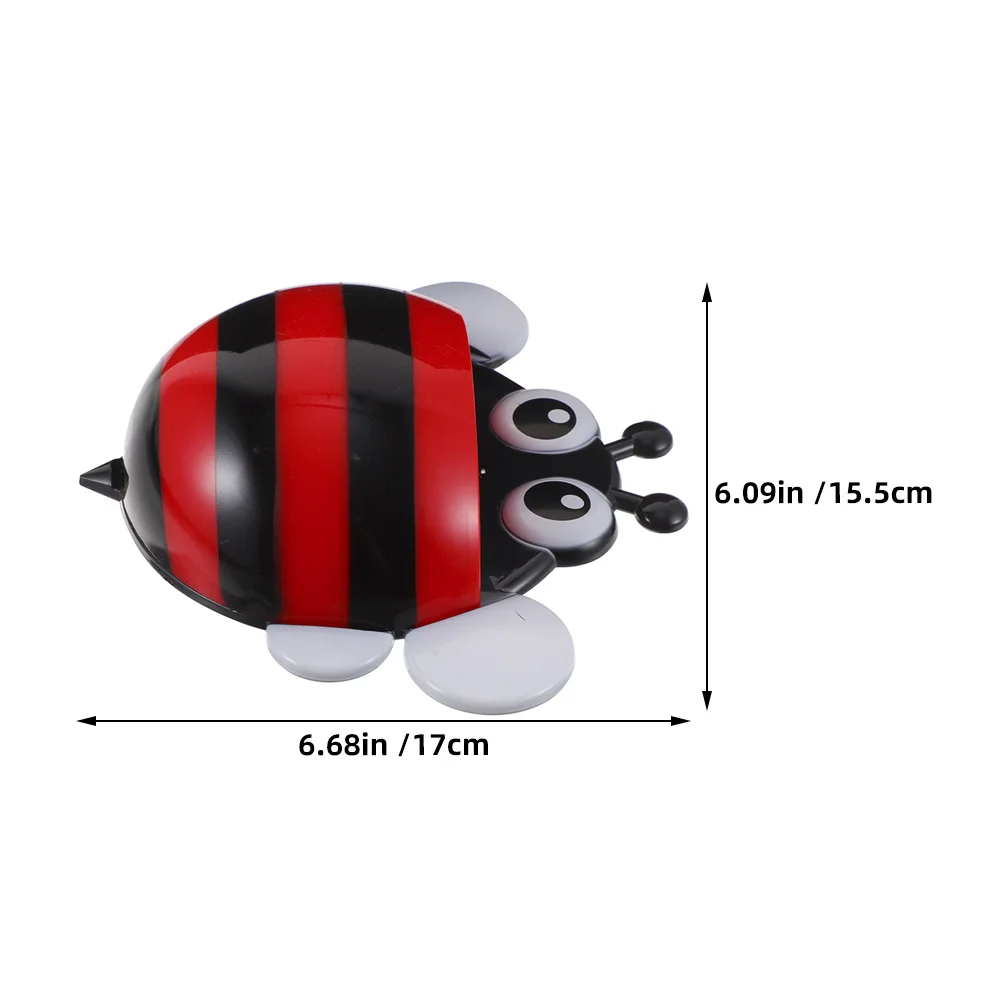 2 قطعة أصحاب قلم النحل المغناطيسي السبورة الثلاجة علامة تخزين مكتب منظم كوب القلم البلاستيكي متعدد الوظائف #4