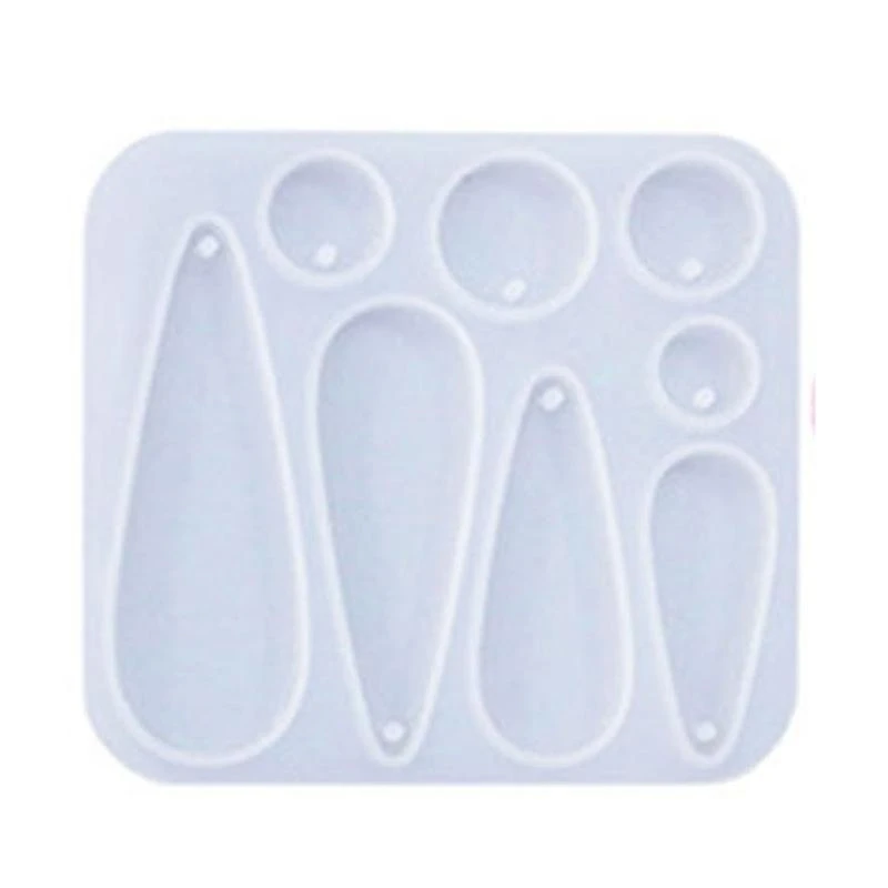 

Easy Release Silicone Mould for Crafting Multiple Types Earrings and Pendan