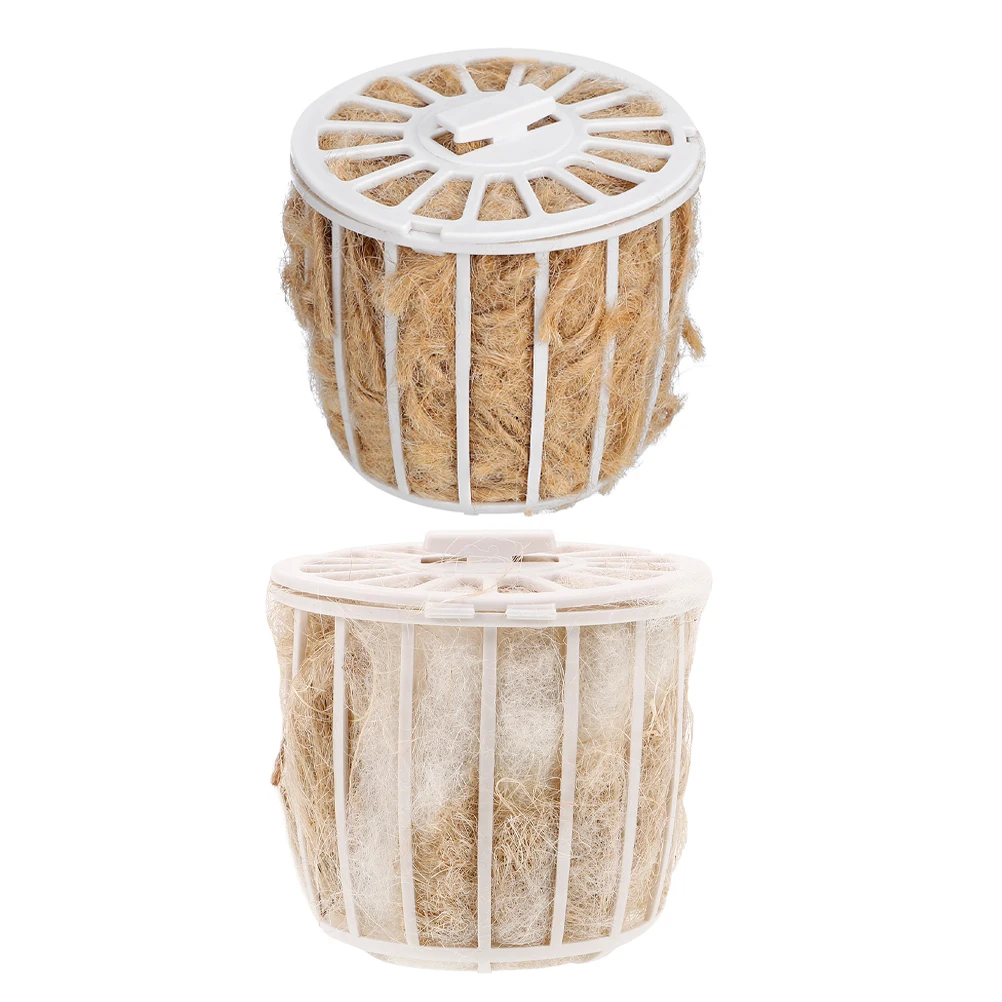 

2Set Bird Nesting Materials for Cage Garden Hummingbird Finch Parakeet Soft Jute Fiber Breeding Nest Comfortable Lining