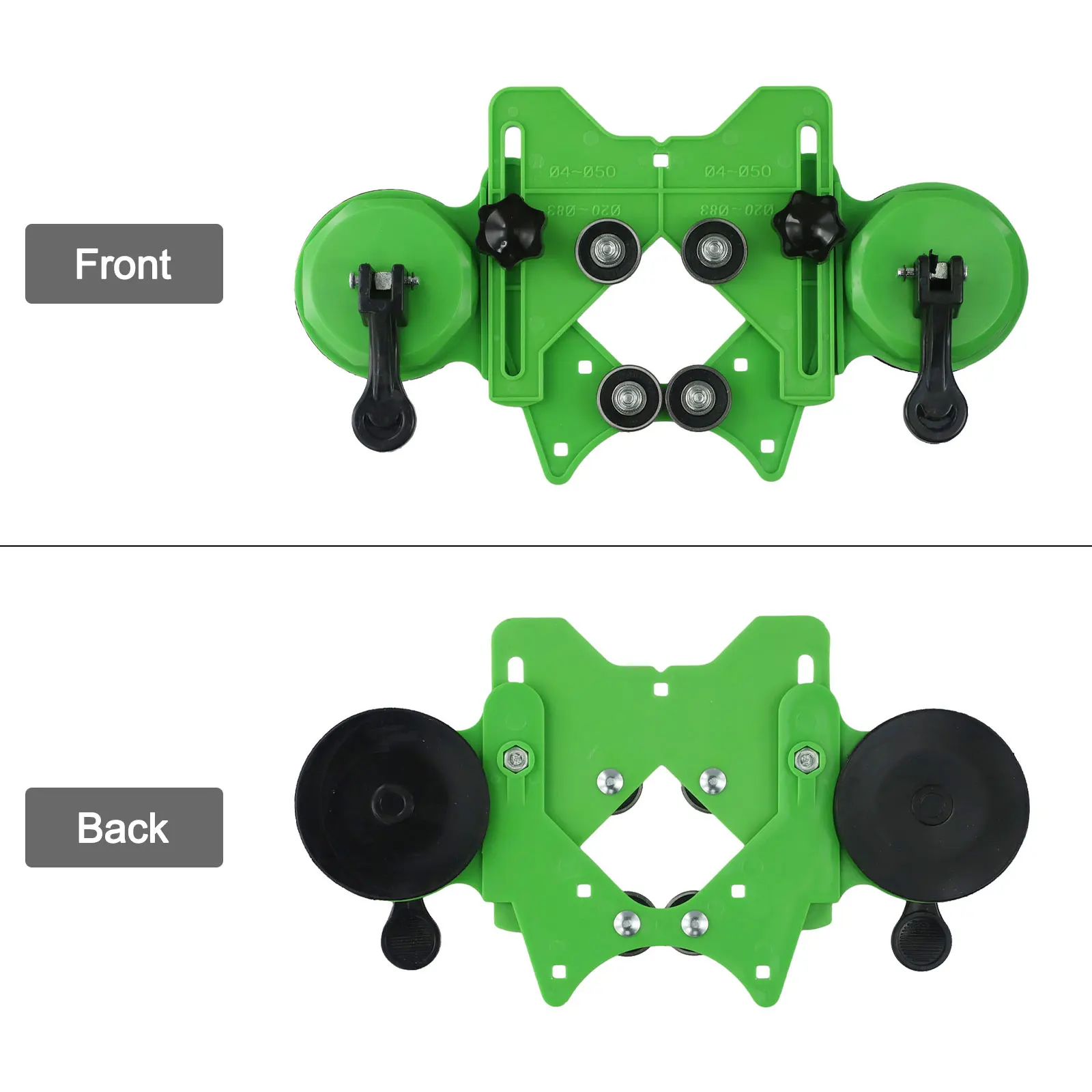 

4-83mm Adjustable Hole Locator Thickened Rubber Sucker Closed Bearing Convenient Drilling Easy To Use Large Positioning Screw