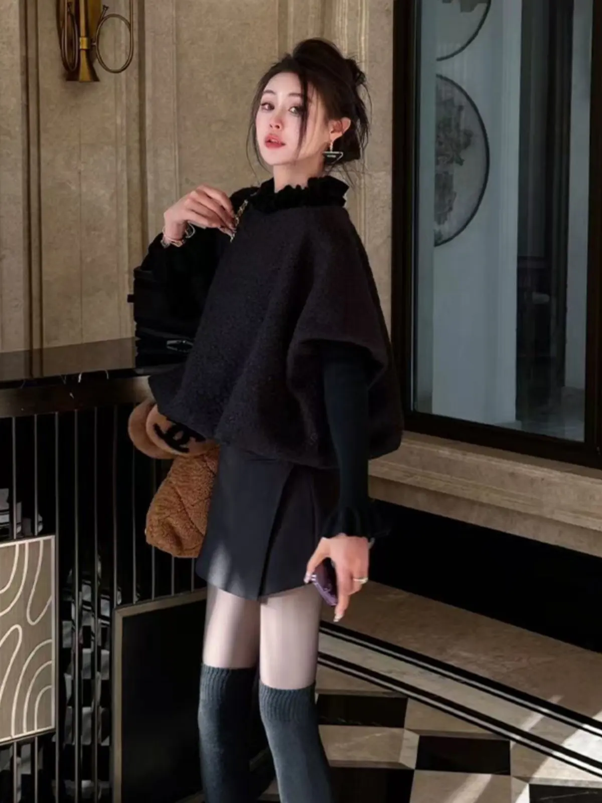 

Korean Sle Warmth Vest Women's Loose Fitting Layering Top Faionable Lazy Sle Winter New Arrival Unique Exquisite