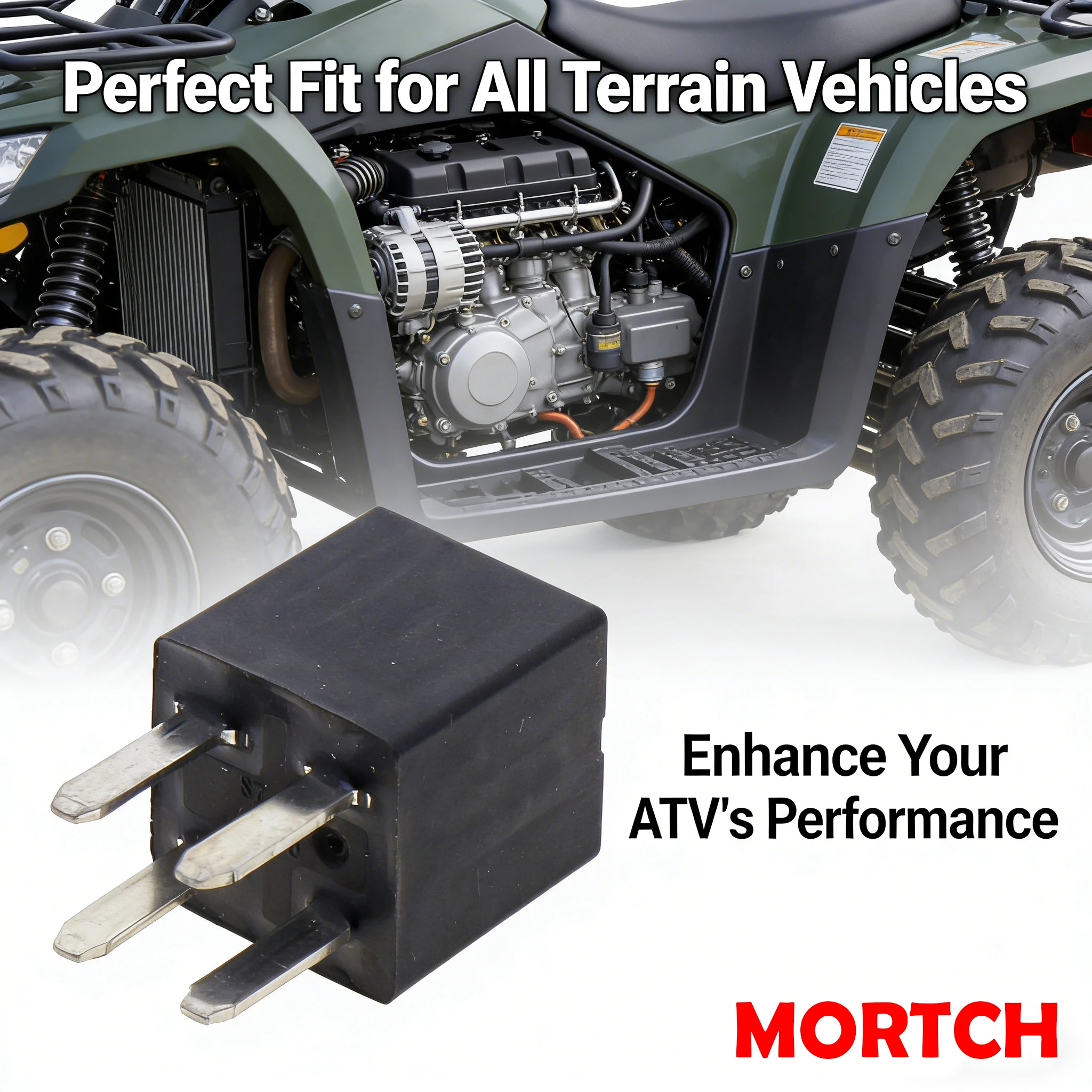 MORTCH Hilfsrelais 5BY4-150330 Motorrad-Ersatzteil für CFMoto Cforce Uforce Zforce X5 X6 400 500 600 800 900 950 1000 – Detail 2