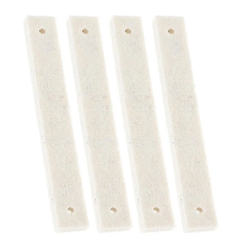

4 Pcs Bike Brake Pads Resistance Felt Pieces Exercise Fitness Equipment Wear Resistant High Temperature Universal Mute
