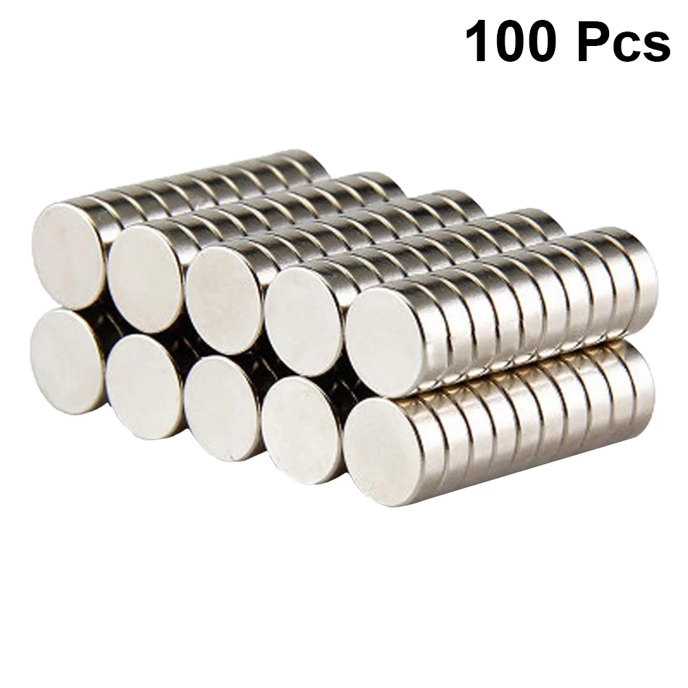 

100 PCS Magnet Magnets for Whiteboard Magnetic Steel Refrigerator Strong Crafts