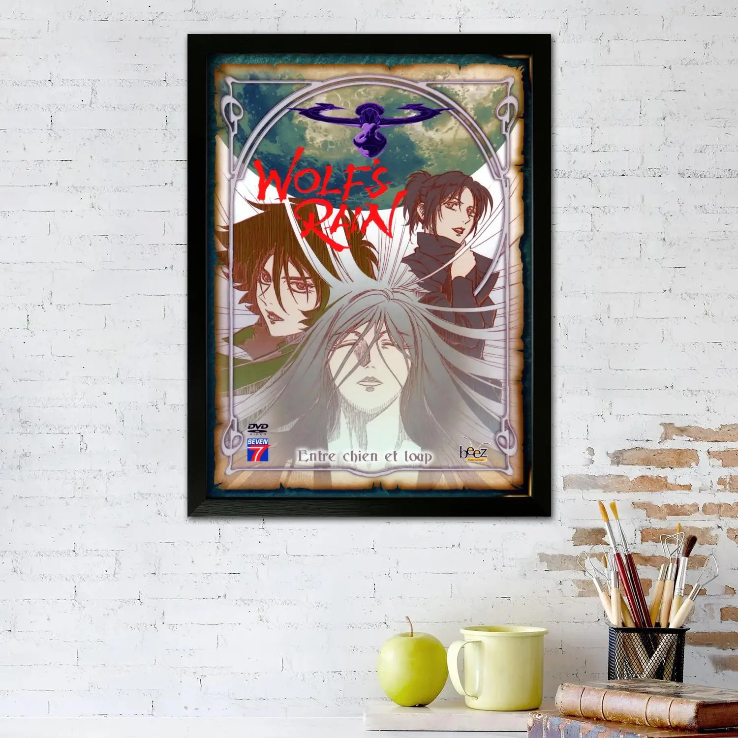 wolfs rain Canvas Art Poster and Wall Art Picture Print, Modern Family Bedroom Decor Posters,Decorative painting