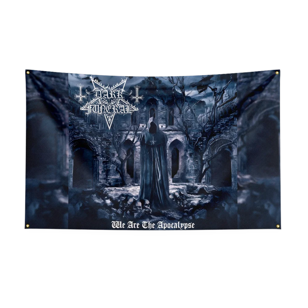 3x5 Ft Heavy Rock Band D-Dark Funerals Flag Polyester Digital Printing Banner for Bedroom Wall Art Out Door Tapestry Decora - Image 5