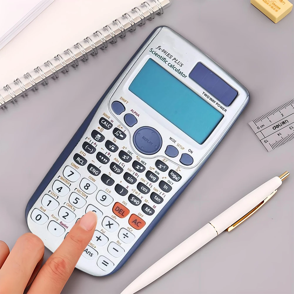 Student Function Scientific Calculator Matrix Complex Solve Equations Stationery Handheld Digital Scientific Calculator