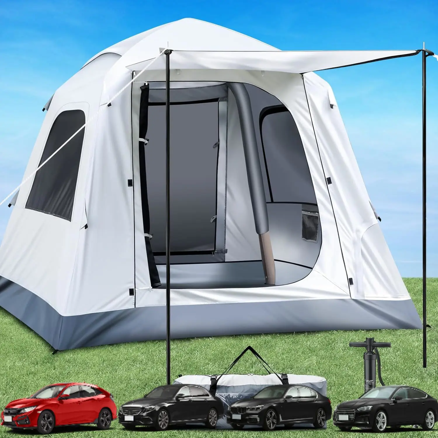 

Простая в установке надувная палатка для кемпинга на 3-4 человека, глэмпинг, уличные воздушные палатки, водонепроницаемая надувная палатка для дома для взрослых