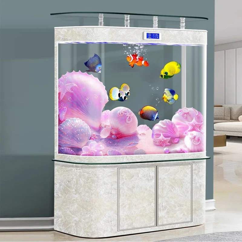 FG40Automatic circulation filtration medium and large household ecological bottom filter fish tank without changing the aquarium