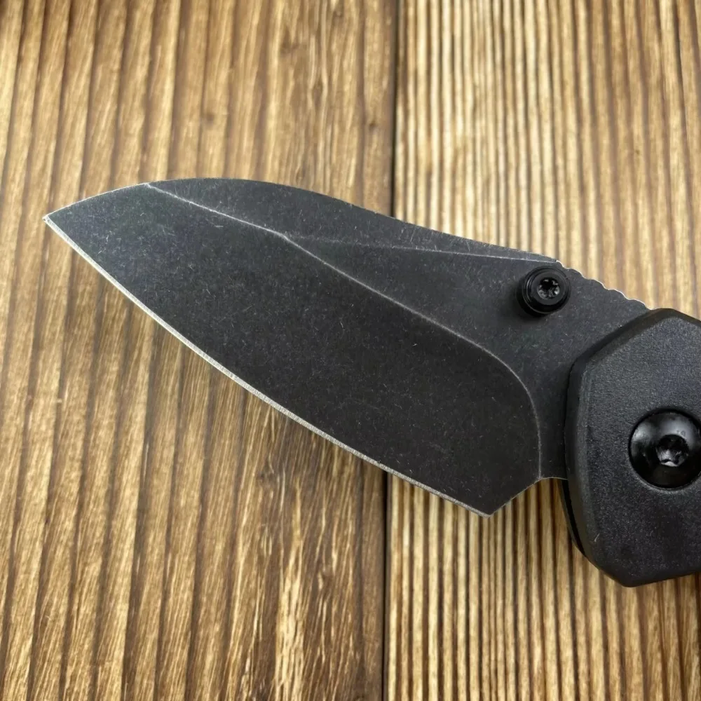 มีดสไตล์ใหม่กลางแจ้งมีดพับมืออาชีพ 8Cr13Mov ใบมีดไนลอนไฟเบอร์ด้ามจับมีดเอาชีวิตรอดมีดผลไม้มีดพกพา