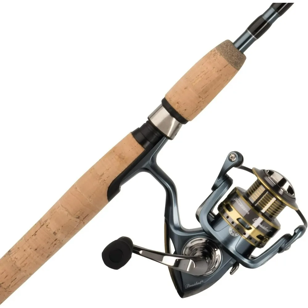 

President Spinning Reel and Fishing Rod Combo