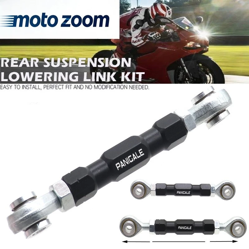 For DUCATI Panigale 899 959 1199/S/R 1299 955 V2 Ride Height Lowering Links Kit Motorcycle Rear Suspension Linkage Drop Lever