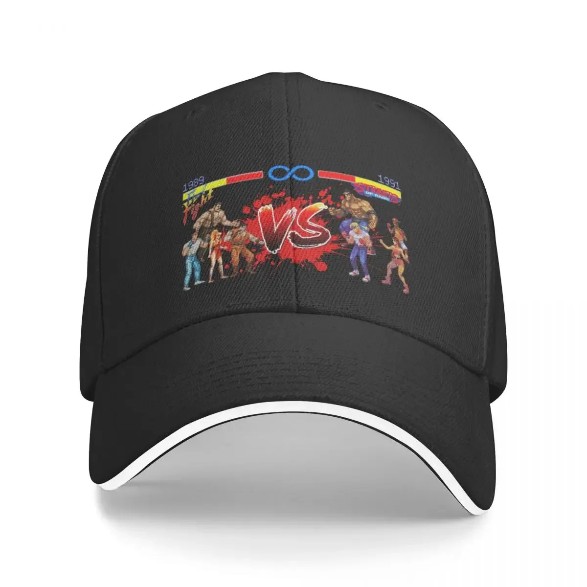 Final fight vs street of rage Baseball Cap Hat Man For The Sun tea Hat Icon Caps For Men Women's