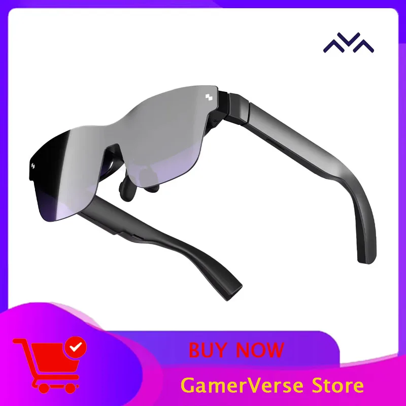 RayNeo Air 2 XR-Brille 201 Zoll Micro OLED 120 Hz 3D HD AR Smart Glasses Private Cinema VS XREAL Air 2 Wireless Portable