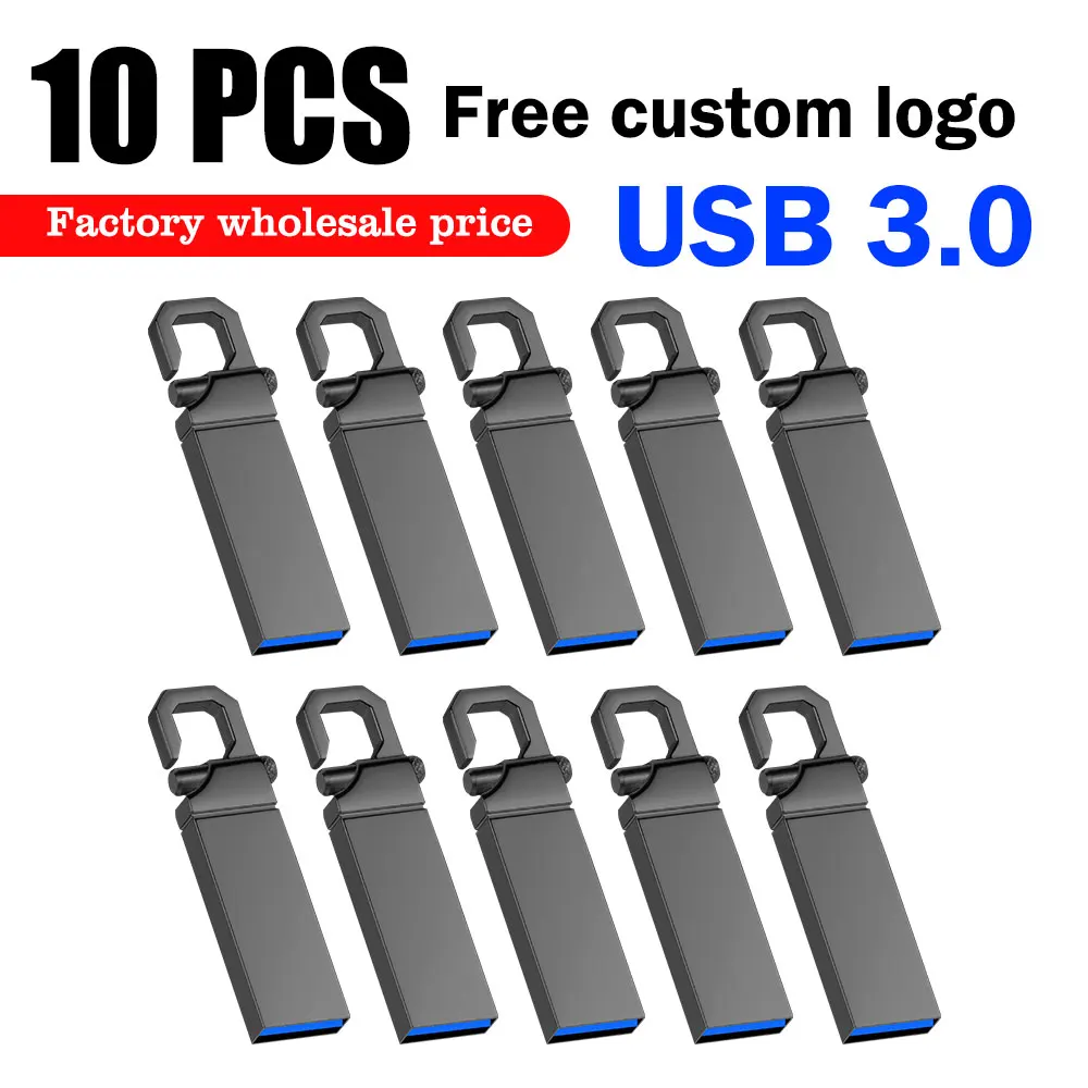 

10PCS 3.0 USB Flash Drive 128GB 64GB 32GB 16GB 8GB Memory Stick Pendrive 64GB 128GB 3.0 High Speed USB Drive 64GB Pen Drive Gift