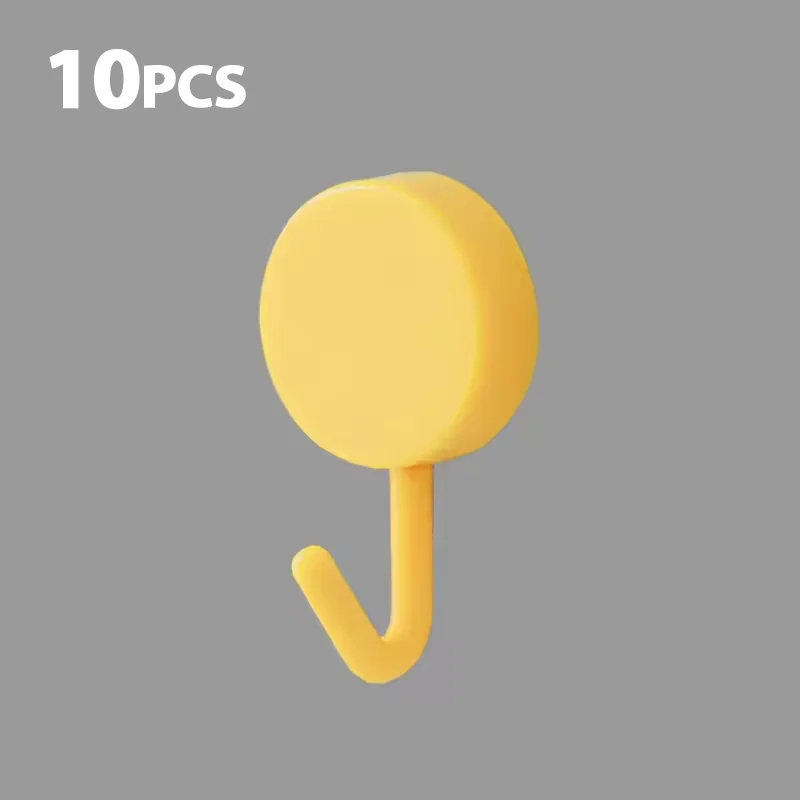 5/10PCS Selbstklebende Wand Haken Stark Ohne Bohren Kleidung Wc Badezimmer Tür Küche Handtuch Aufhänger Hause Tisch locker Haken