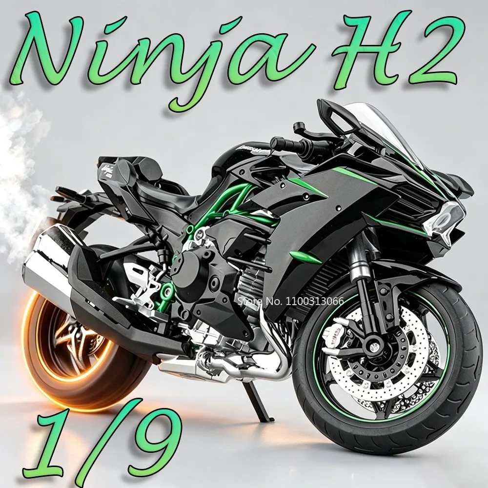 1-9-scale-motorbike-toy-models-kawasaki-ninja-h2-h2r-metal-diecast-shock-absorption-sound-light-rubber-tires-ornament-motorcycle