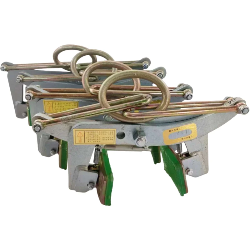 Speedone 280kg Steel Scissor Clamp New Metal Stone Lifter Block Lifter 300-1800kg Load Capacity for Material Handling Equipment