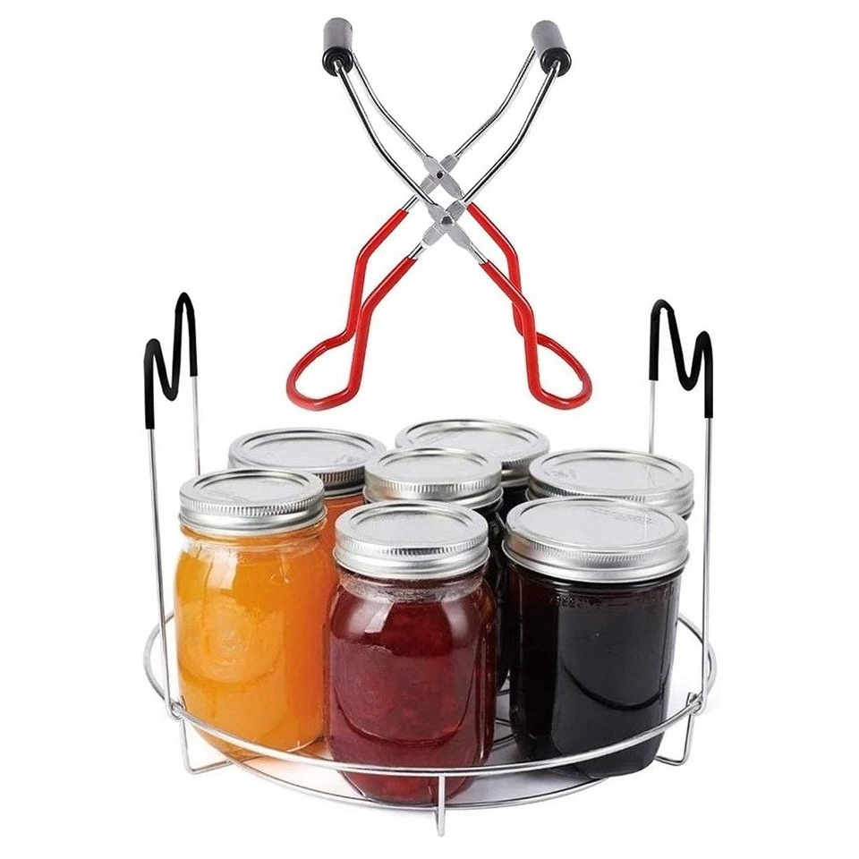 Canned Lifting Pliers, Stainless Steel Lifting Anti-scalding and Non-slip Large Mouth Clip
