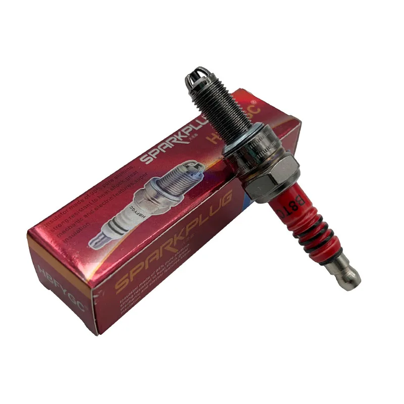 1 2 4pcs 3 Electrodes MOTOR Spark Plug B8TC FOR CR8E CR8EK CR7EK C7E CR8EIX CR8E IU24 CR9EK B7RIU IU22 CR7EIX U24ESRNZU TP430C